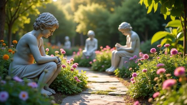 Intégrer des sculptures de jardin pour un aménagement harmonieux